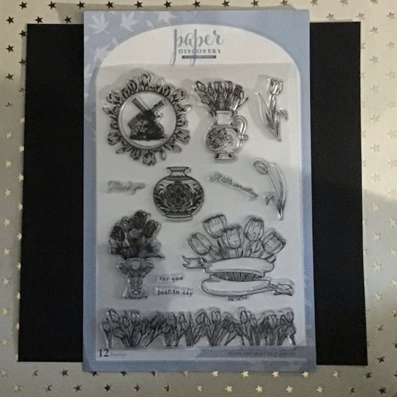 Paper Discovery Tulips from Amsterdam Stamp and Die Set - Picture 5 of 7